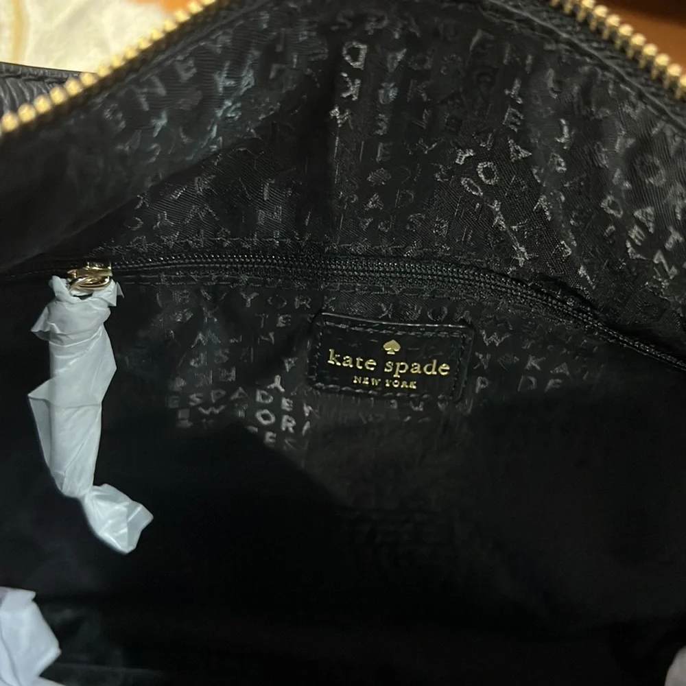 ♠️Kate spade NWT $498 Kaia prospect place black satchel shoulder bag gorgeous♠️